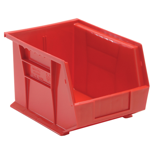 Ultra Stack & Hang Bin, 8-1/4" W x 7" H x 10-3/4" D, Red O-Max