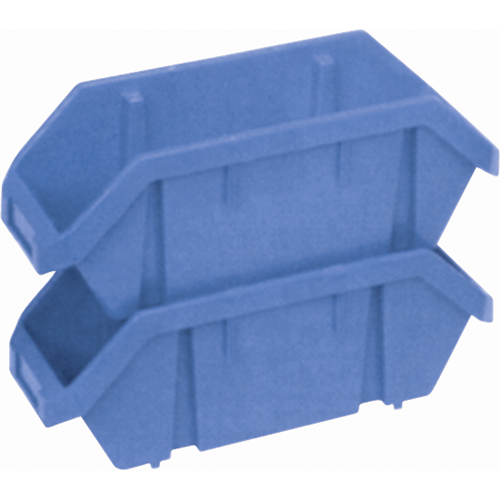 Quick Pick Bins, 7" x 8.375" x 18.5", Blue O-Max
