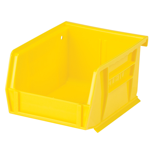 Bac empilable & &agrave; suspendre, 4-1/8" la, 3" h x 5-3/8" p, Jaune O-Max