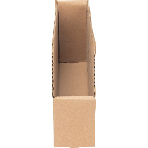 Boîtes profondes en carton ondul&eacute;, 1-15/16" la x 11-1/4" p x 4-1/2" h, Beige O-Max