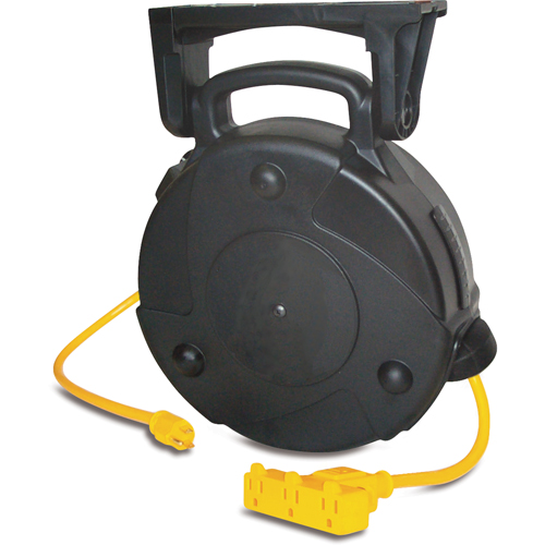 Industrial Cord Reels, 40', SJTW, 12/3 Gauge, 15 A O-Max
