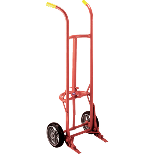 Chariots ergonomiques pour baril, Fabriqu&eacute; en Acier, 55 - 85 gal. US (45 - 70 gal. imp.) O-Max