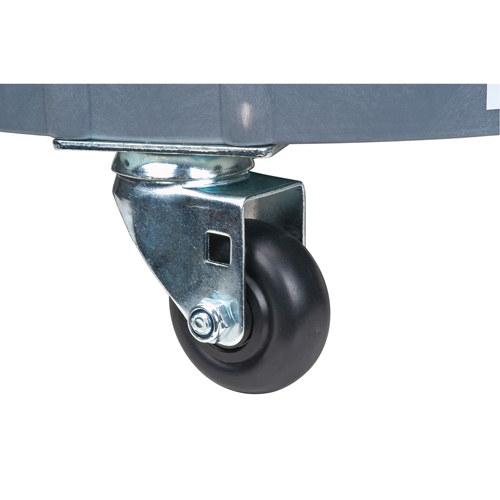 Socle roulant pour baril de confinement des fuites, 24,25" dia. X 7,625" h, Cap. de d&eacute;versement 1,5 gal. US O-Max