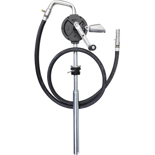 Pompe rotative pour baril, Fonte, Pour capacit&eacute; 15-55 gal., 10 gallons par minute O-Max
