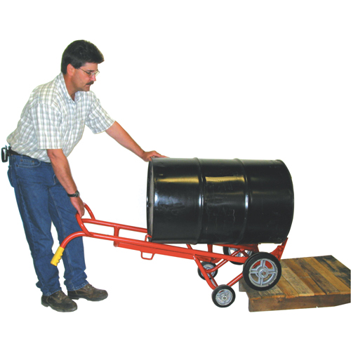 Diable de luxe pour baril 15BT, Fabriqu&eacute; en Acier, 30 - 55 gal. US (25 - 45 gal. imp.) O-Max