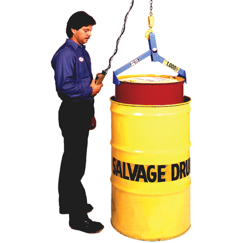 Leveur de baril et Overpack, 55 - 85 gal. US (45 - 70 gal. imp.), Cap. 1000 lb/454 kg O-Max