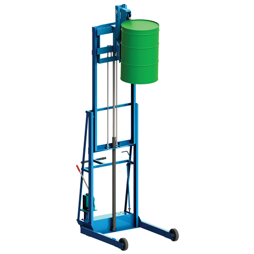 Vertical-Lift MORSPEED Drum Stacker, For 30 - 85 US Gal. (25 - 70 Imperial Gal.) O-Max