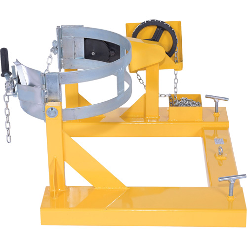 Porte-baril pour chariot &agrave; fourche, Pour 55 gal. US (45,8 gal imp&eacute;rial) O-Max