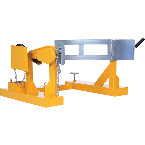 Porte-baril pour chariot &agrave; fourche, Pour 55 gal. US (45,8 gal imp&eacute;rial) O-Max
