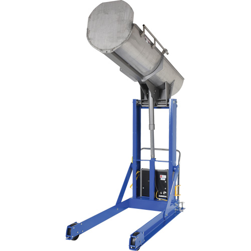 Tombereau hydraulique portatif pour baril, Pour 30 - 55 gal. US (25 - 45,8 gal. imp.) O-Max