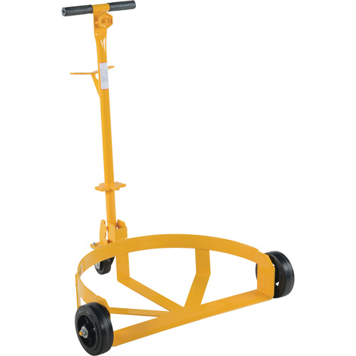 Chariot &agrave; profil bas pour barils, Fabriqu&eacute; en Acier, 30 - 55 gal. US (25 - 45,8 gal. imp.) O-Max