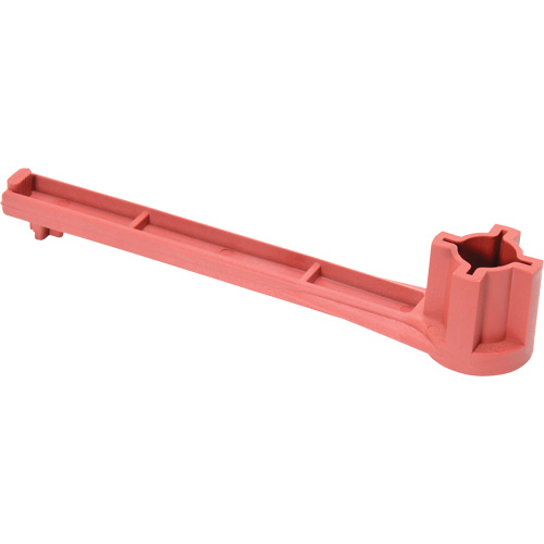Cl&eacute; pour bouchon-&eacute;crou sp&eacute;cialis&eacute;e &agrave; un seul c&ocirc;t&eacute;, Ouverture de 1-1/4", Poign&eacute;e 8", Nylon anti&eacute;tincelles O-Max