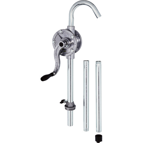Pompe rotative pour baril, Aluminium, Pour capacit&eacute; 5-55 gal., 9,5 oz/course O-Max