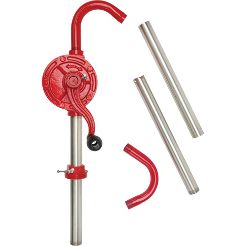 Pompe rotative pour baril, Fonte/Acier, Pour capacit&eacute; 30-55 gal., 8 oz/course O-Max