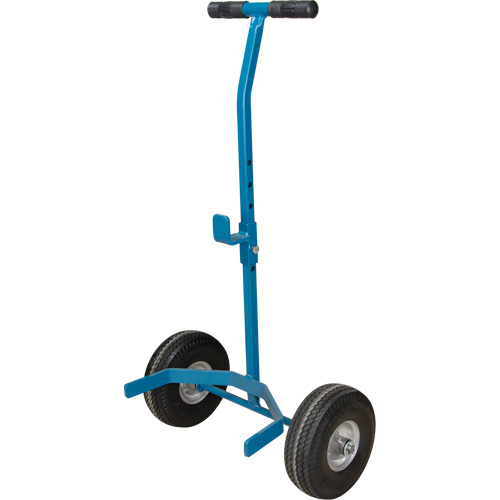 Chariot &agrave; cylindres, Roues Anticrevaison, Base de 15-1/2" W x 14-1/4" L, 600 lb O-Max