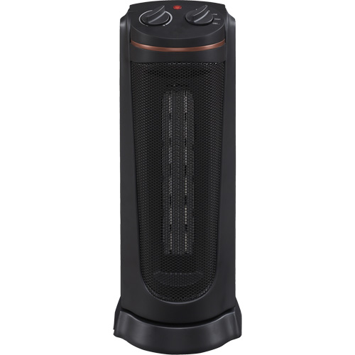 Oscillating Tower Heater, Ceramic, Electric, 5200 BTU/H O-Max