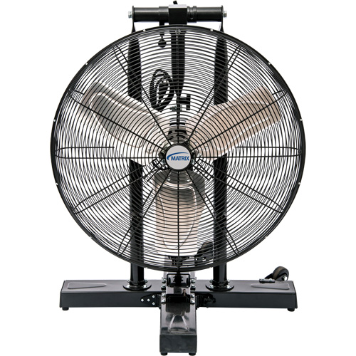 Foldable Pedestal Fan, Industrial, 3 Speed, 24" Diameter O-Max