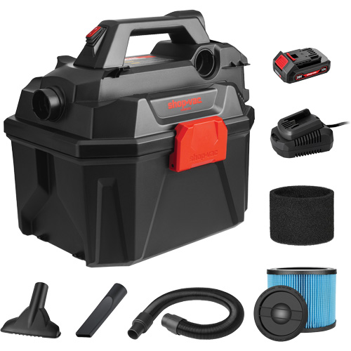 Aspirateur humide/sec sans fil, 20 V, Capacit&eacute; 2 gal. O-Max
