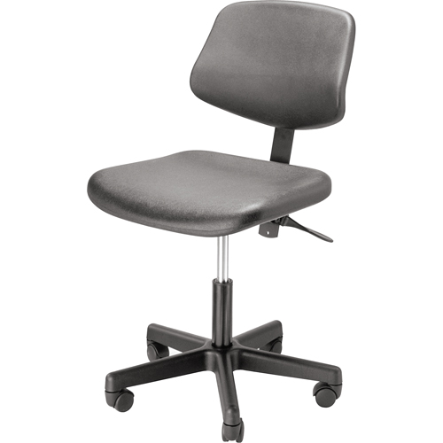 Ergonomic Seating, Polyurethane, Black, 250 lbs. Capacity O-Max