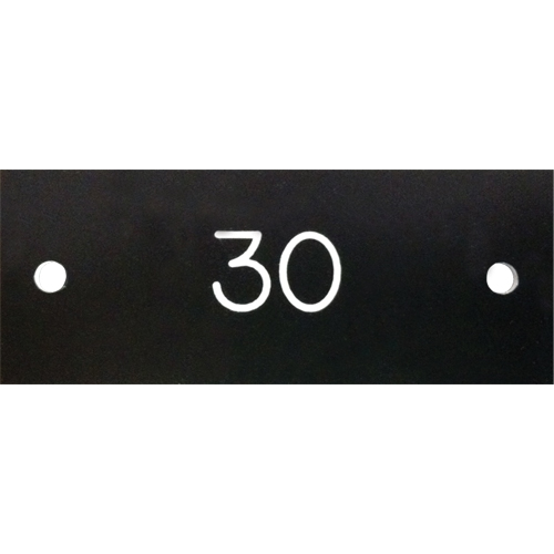 Locker Number Plates O-Max