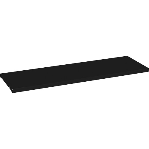 Tablettes suppl&eacute;mentaires pour armoires s&eacute;rie 88 de calibre 16, 36" x 18", Capacit&eacute; de 150 lb, Acier, Noir O-Max