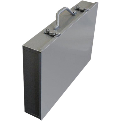 Boîtes en acier &agrave; compartiments &agrave; fond courb&eacute;, 17,875" la x 12" p x 3" h, 13 compartiments O-Max