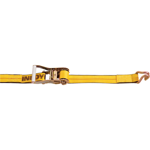 Ratchet Strap, Wire Hook, 2" W x 30' L, 3333 lbs. (1511 kg) Working Load Limit O-Max