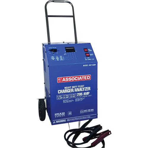 Chargeur & analyseur 6/12/24 V HD pour parc automobile O-Max