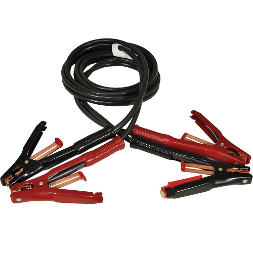 C&acirc;ble de survoltage super robuste avec tension Flexi-Spring, 5 AWG, 500 A, C&acirc;ble 12' O-Max
