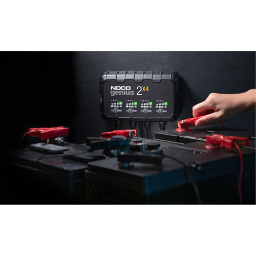 Chargeur de batterie 4 sorties de 8 A Genius 2X4 O-Max