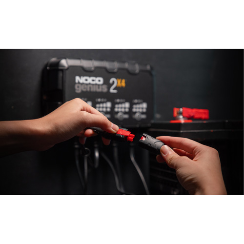Chargeur de batterie 4 sorties de 8 A Genius 2X4 O-Max