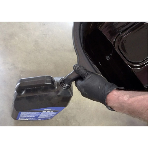 Black Oval Drain Pan O-Max