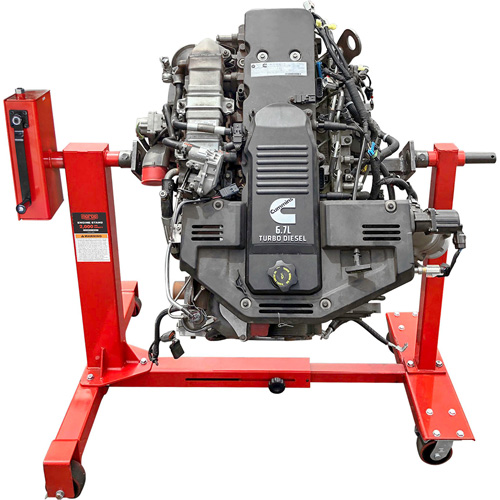 Support de moteur &agrave; engrenage 75:1, Capacit&eacute; de 1 tonne, 42" h O-Max