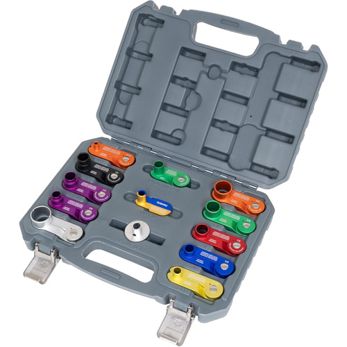 13-Piece Aluminum Spring Disconnect Set O-Max