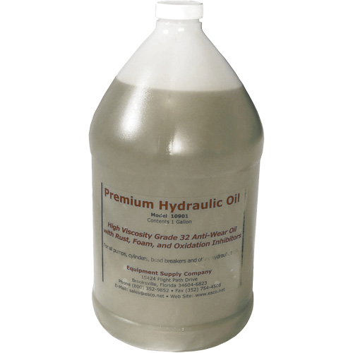 Huile hydraulique de premi&egrave;re qualit&eacute;, 1 gal., Cruche O-Max