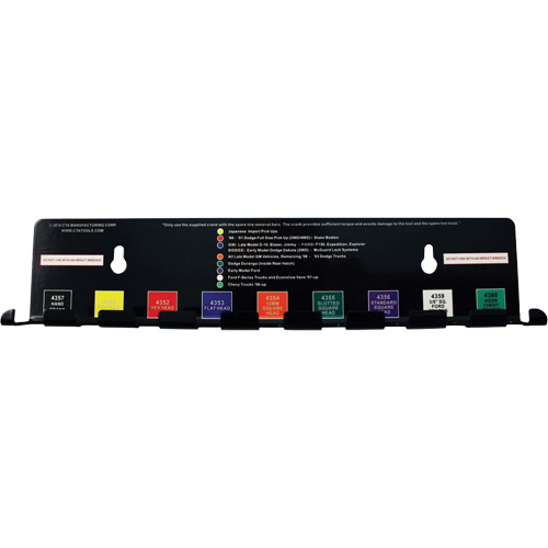 10-Piece Spare Tire Tool Kit O-Max