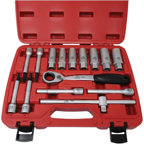 Ensemble d'outils pour amortisseurs et jambes de force  15 mcx O-Max