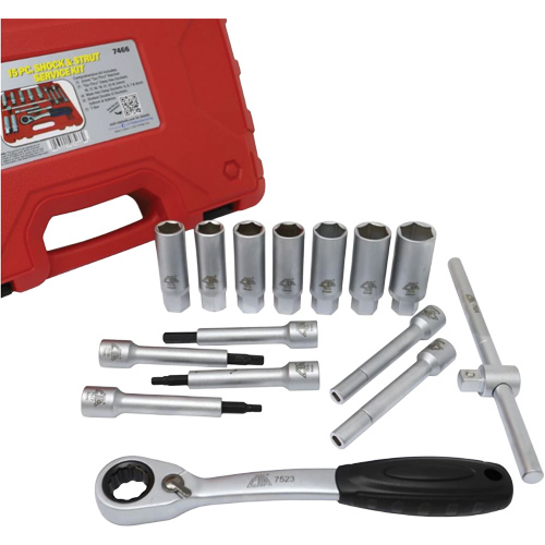 Ensemble d'outils pour amortisseurs et jambes de force  15 mcx O-Max