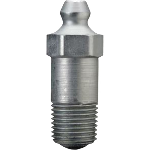Straight Lubrication Fitting, 1/8" PTF SPL Short Thread O-Max