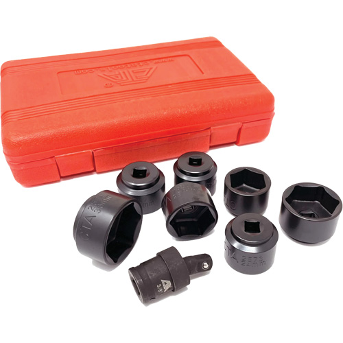 8 Pc. Extra-Low-Profile Oil Filter Socket Set O-Max