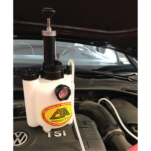 Trousse maître de purgeur de freins sous pression avec adaptateurs O-Max