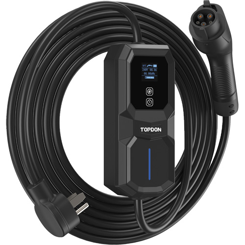 PulseQ AC Portable NEMA 6-50 Plug, 32 A, Level 2 AC, Type 1 (SAE J1772) Connector O-Max