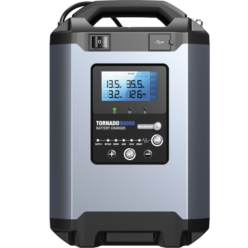 Alimentation stable 90 A et chargeur intelligent 12 V/24 V Tornado90000 O-Max