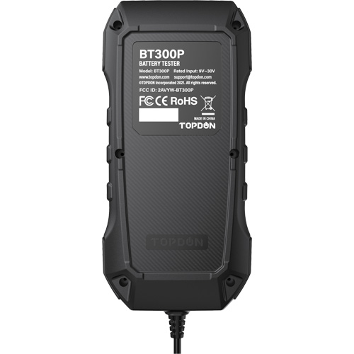 BT300P Battery, Charging & Cranking System Tester with Printer O-Max