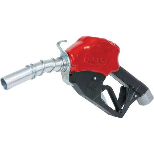 Red Automatic Gasoline Spout Nozzle O-Max