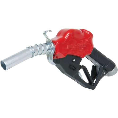 Red Ultra High-Flow Automatic Diesel Spout Nozzle O-Max