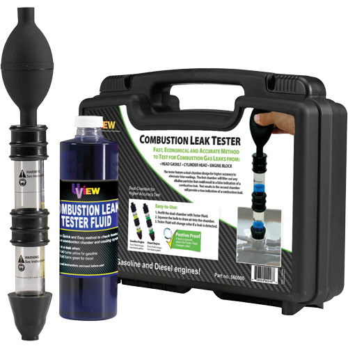 Trousse pour testeur de fuite de gaz/diesel de combustion Uview, 480 ml, Bouteille O-Max