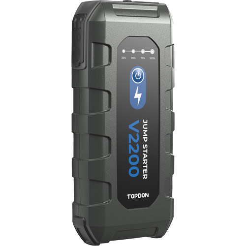 Survolteur, banque d'alimentation et lampe de poche V2200 O-Max