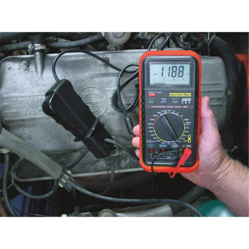 Deluxe Automotive Meter with RPM & Temperature O-Max