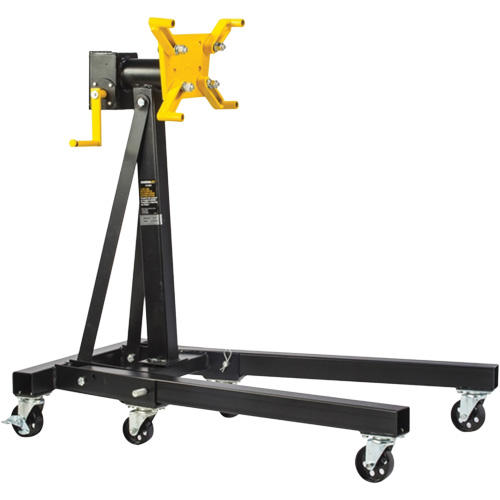 Support pour moteur pliant avec t&ecirc;te pivotante avec capacit&eacute; de 1250 lb, 42-3/4" h O-Max